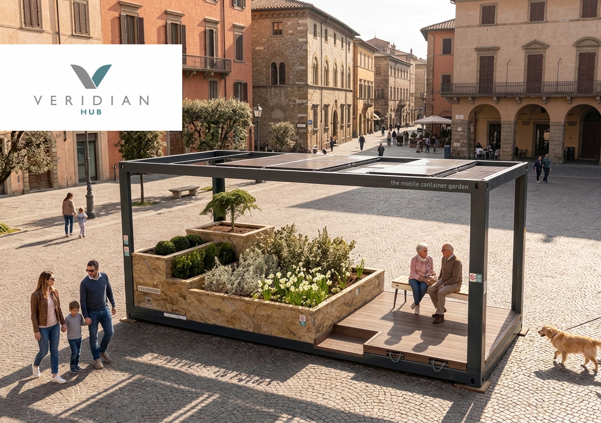 Veridian Hub TYPE-01 Smart Urban Container Garden